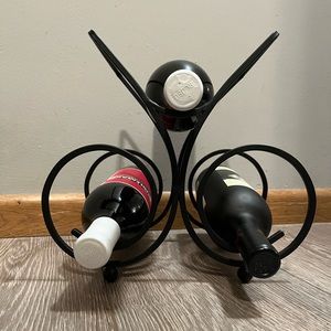 Wrought Iron Wine Rack